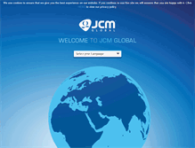 Tablet Screenshot of jcmglobal.com